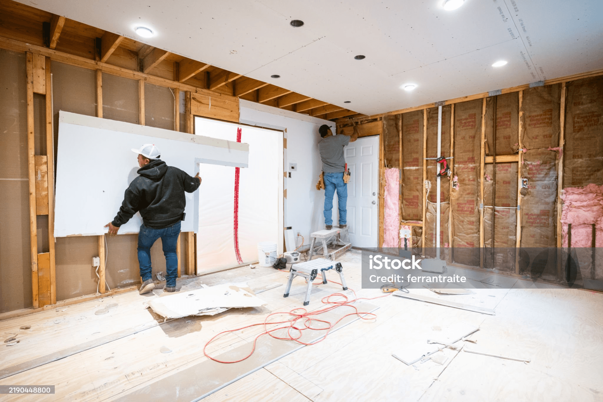 Professional drywall installation